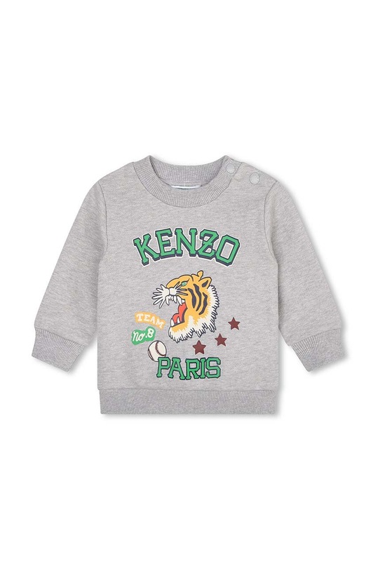 Chłopiec Kenzo Kids dres dziecięcy K08068.86.102 szary