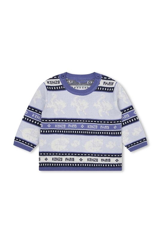 Chłopiec Kenzo Kids komplet niemowlęcy K98135 niebieski