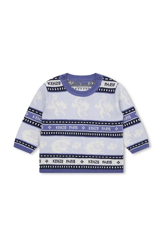 Chłopiec Kenzo Kids komplet niemowlęcy K98135 niebieski