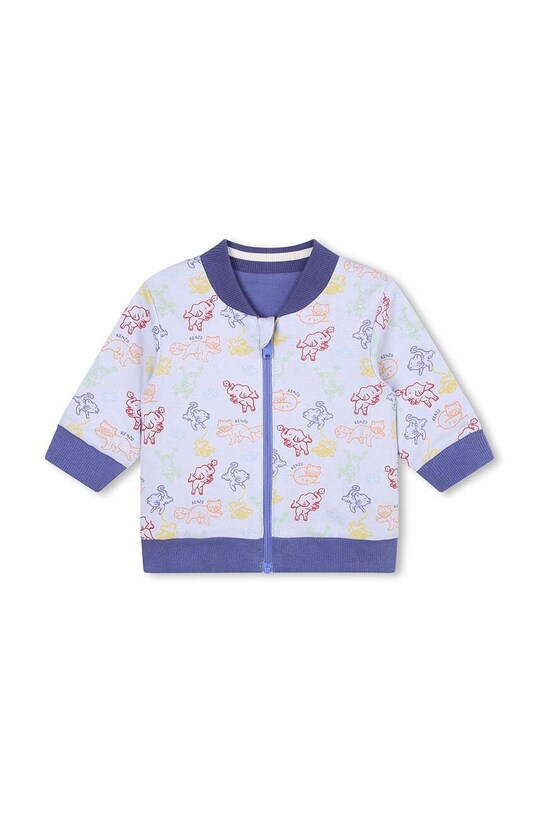 Kenzo Kids komplet niemowlęcy wzorzyste niebieski K98138
