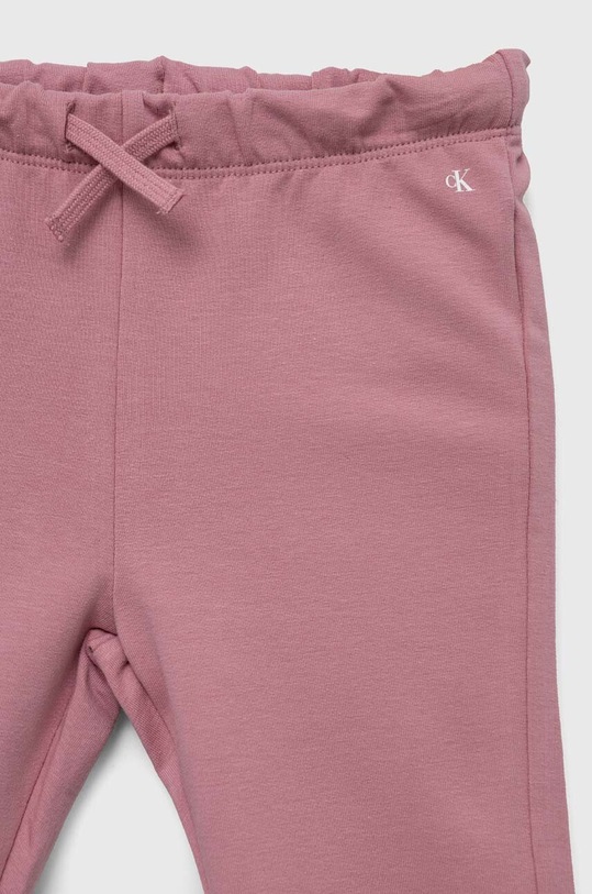 Chłopiec Calvin Klein Jeans dres dziecięcy IN0IN00017.9BYX różowy