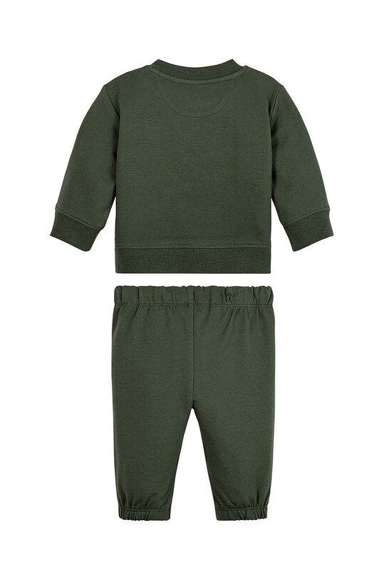 Dětská tepláková souprava Calvin Klein Jeans IN0IN00017.9BYX zelená AW23