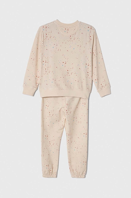 Dětská tepláková souprava Calvin Klein Jeans IN0IN00087.9BYX béžová AW23