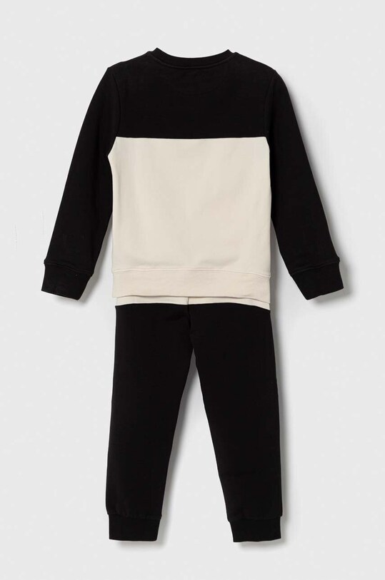 Dětská tepláková souprava Calvin Klein Jeans IN0IN00088.9BYX černá AW23
