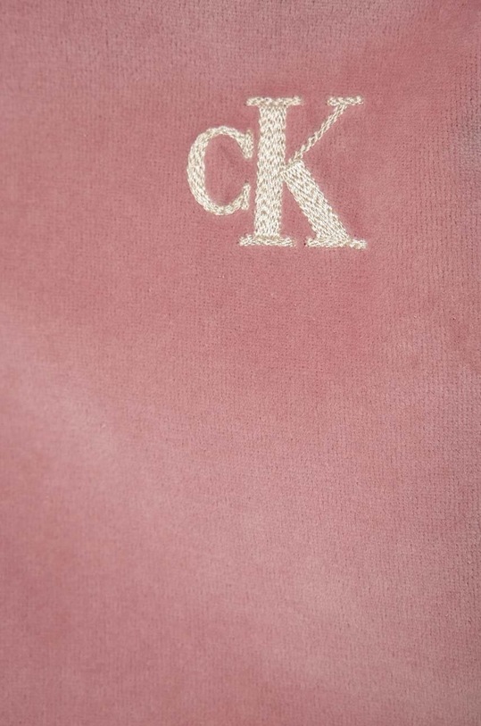 Kojenecká tepláková souprava Calvin Klein Jeans IN0IN00100.9BYX růžová