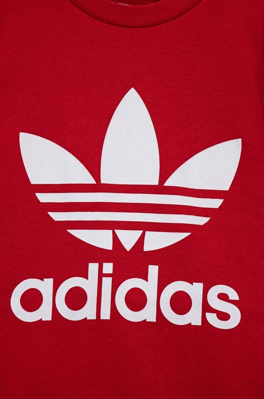 Detská tepláková súprava adidas Originals červená IC9155