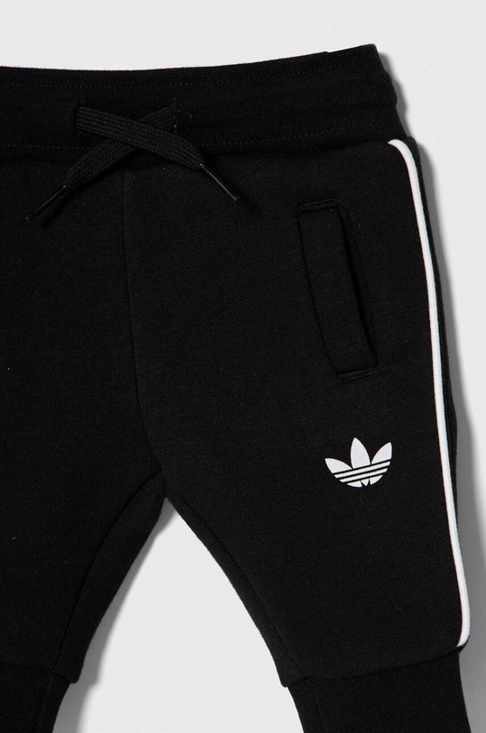 Tepláková súprava pre bábätká adidas Originals čierna IC9113