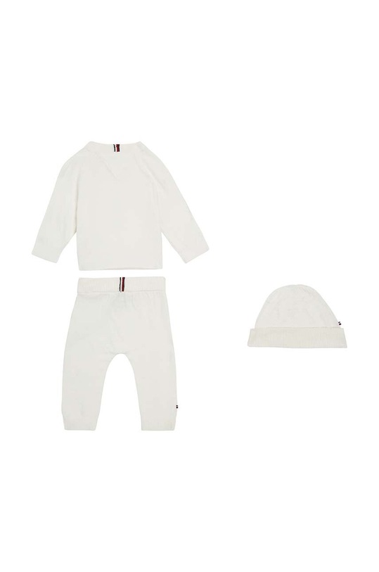 Tommy Hilfiger komplet niemowlęcy KN0KN01685.9BYX biały AW23