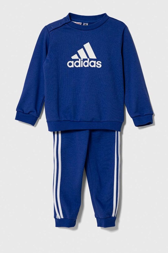 Trenirka za bebe adidas pletivo plava IB4767