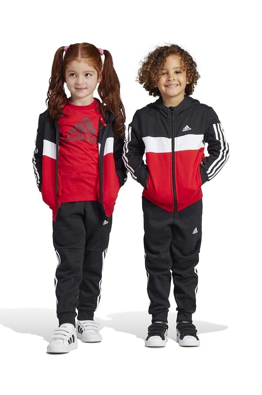 adidas dres dziecięcy dzianina czarny IJ6330