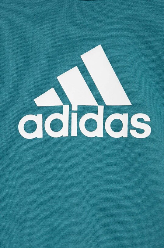 Chłopiec adidas dres dziecięcy IK3108 turkusowy