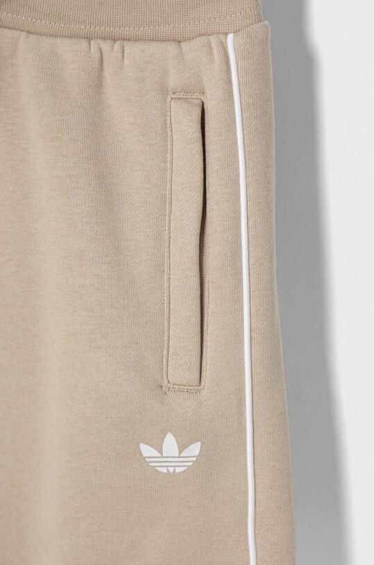 adidas Originals komplet bawełniany dziecięcy IL2478 beżowy