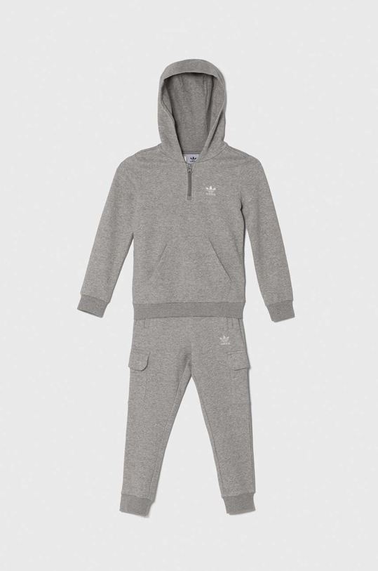 Detská tepláková súprava adidas Originals IL2482 sivá SS24
