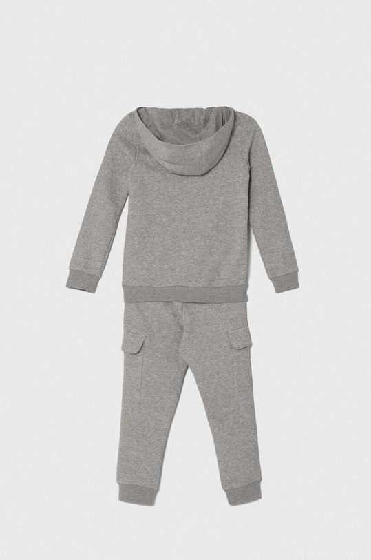 Chlapec Detská tepláková súprava adidas Originals IL2482 sivá