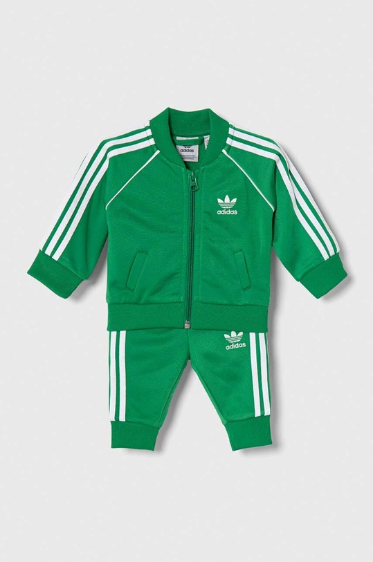 adidas Originals baba tréningruha aplikációval zöld IP6697