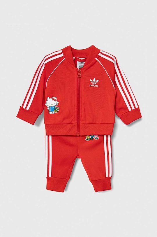 adidas Originals baba tréningruha nyomtatásos piros IM2247