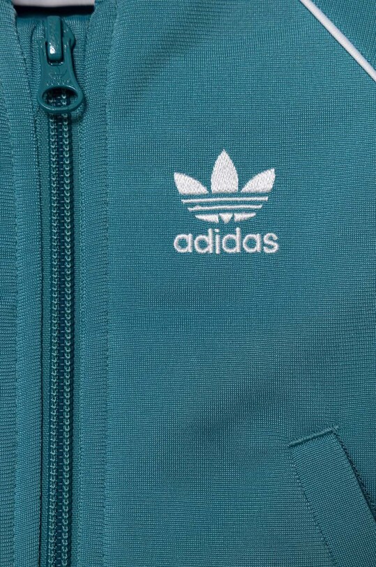 Chłopiec adidas Originals dres dziecięcy IJ5406 turkusowy