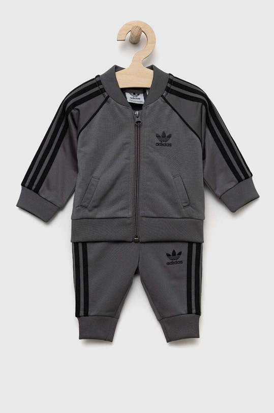 adidas Originals trening copii tricotaj gri IJ5404
