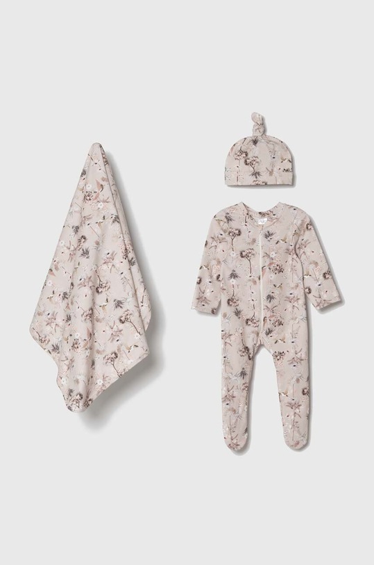 Kojenecká sada Jamiks pletenina růžová FRANZE.or.Komp.JZG343.K