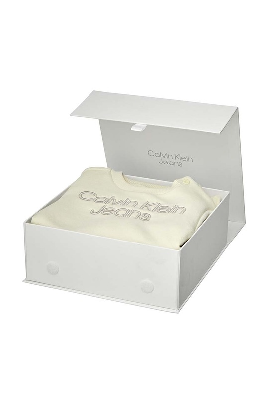 Chlapec Tepláková súprava pre bábätká Calvin Klein Jeans IN0IN00137.9BYX béžová