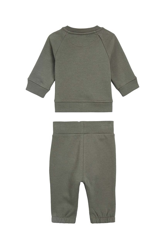 Kojenecká tepláková souprava Calvin Klein Jeans IN0IN00137.9BYX zelená AW23