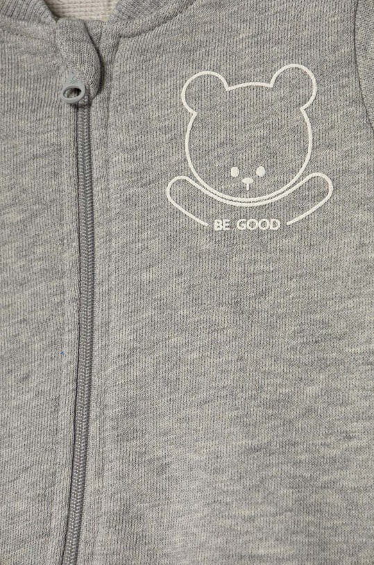 Chłopiec United Colors of Benetton dres bawełniany niemowlęcy 3J70AK007.W.SEASONAL szary