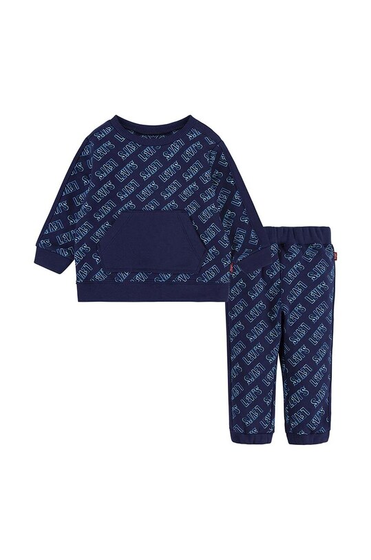 Βρεφική φόρμα Levi's πλεκτό ύφασμα μπλε 6EJ095