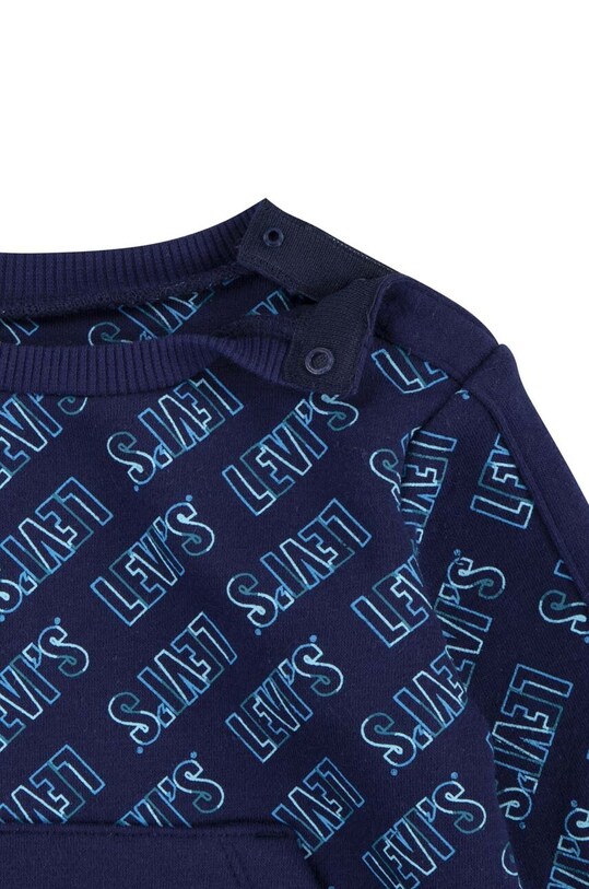 Levi's dres niemowlęcy 6EJ095 niebieski AW23
