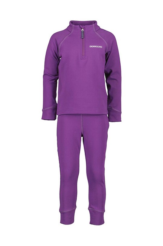 Didriksons dres dziecięcy JADIS KIDS SET 505006 fioletowy AW24