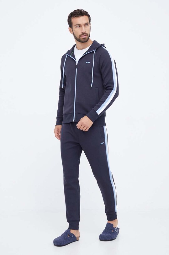 Boss Green trening BOSS GREEN tricotaj albastru 50494092