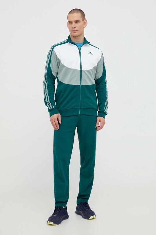 adidas dres dzianina zielony IJ6076