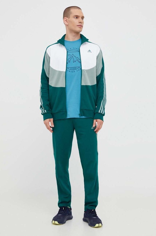 adidas dres IJ6076 zielony AW23