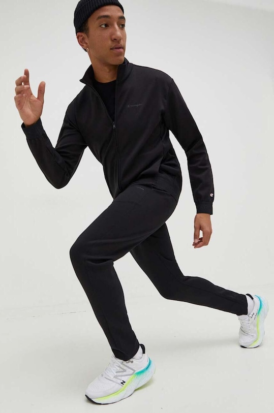 Спортивний костюм Champion з еластаном чорний 219400.