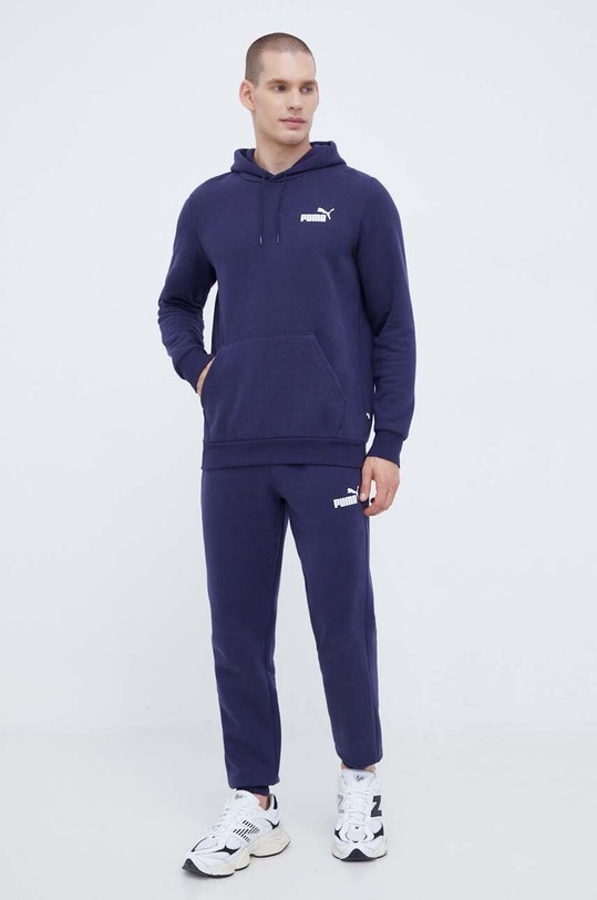 Puma dres dzianina granatowy 676836