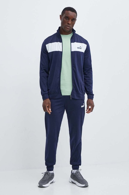 Puma dres dzianina granatowy 677427