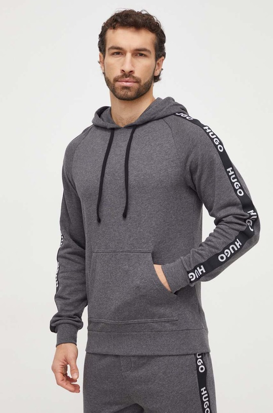 Oblečenie Bavlnená tepláková súprava HUGO 50502305 sivá