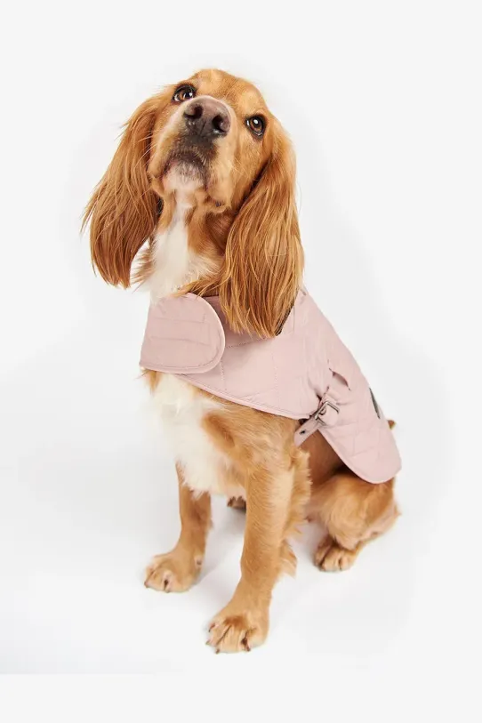 Barbour płaszcz dla psa DCO0004 różowy
