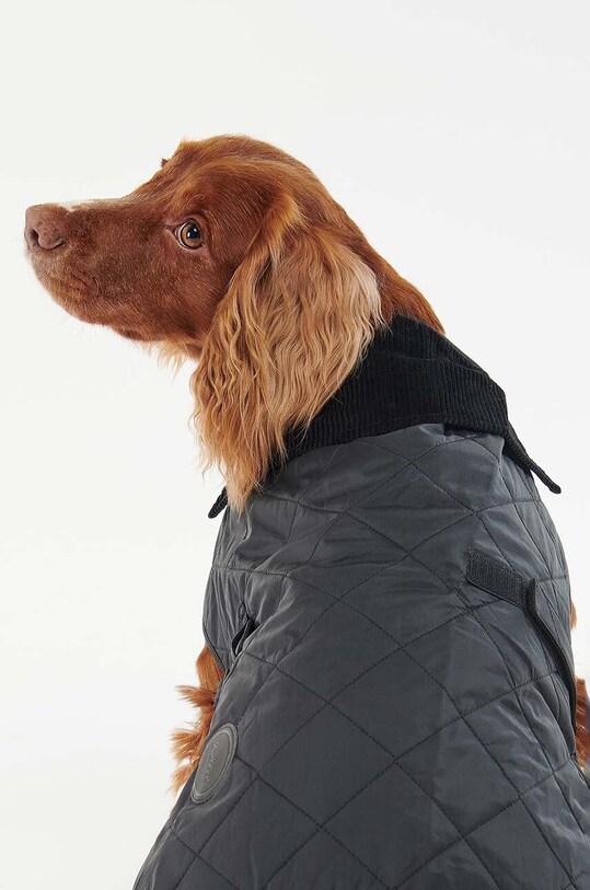 Παλτό σκύλου Barbour μαύρο DCO0004