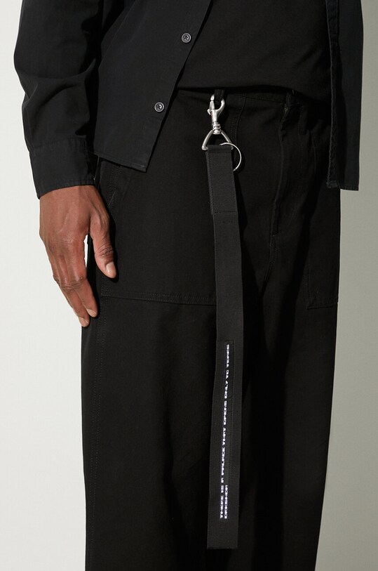 Rick Owens keychain black DA02C5401.WEBER1