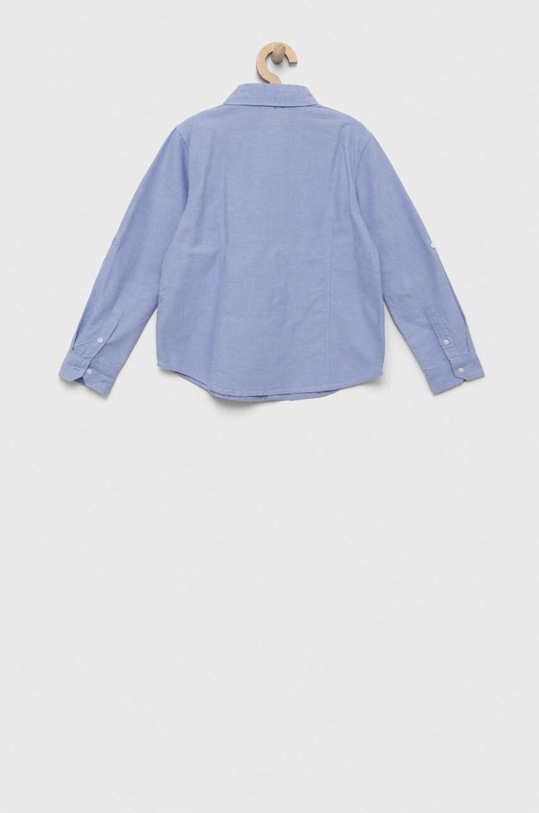 Dětská bavlněná košile Guess L3YH05.W9CL0.9BYX modrá AW23