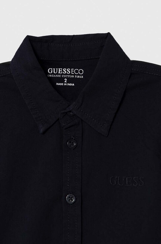 Мальчик Детская рубашка Guess N3YH04.WE5W0.9BYX тёмно-синий
