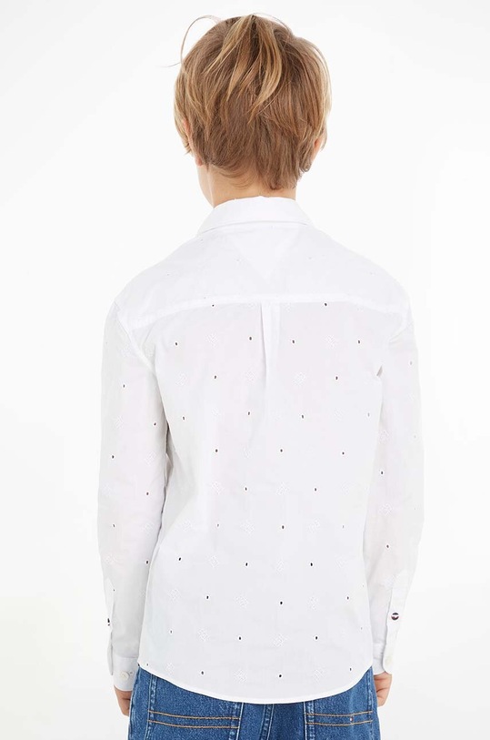 Tommy Hilfiger koszula bawełniana dziecięca KB0KB08311.128.176.9BYX