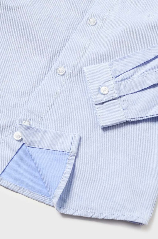 Mayoral koszula bawełniana niemowlęca 124.3E.Baby.9BYX niebieski AW23