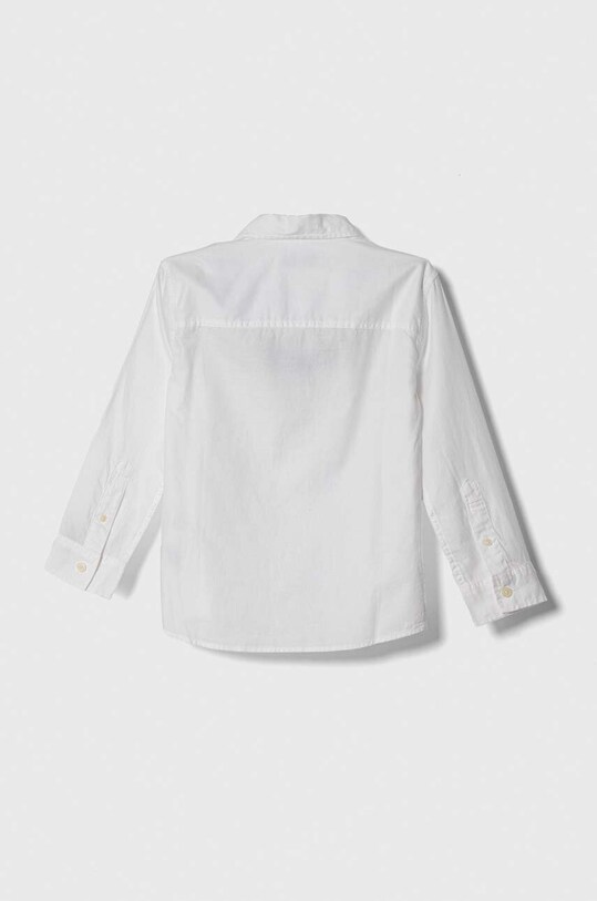 Abercrombie & Fitch camasa de bumbac pentru copii KI225.2200 alb AW23