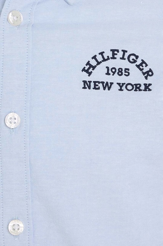 Dětská košile Tommy Hilfiger modrá KB0KB08516.128.176.9BYX