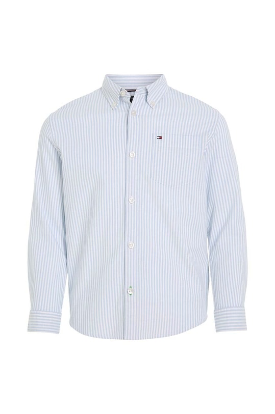 Tommy Hilfiger camasa copii KB0KB08517.128.176.9BYX albastru AW23