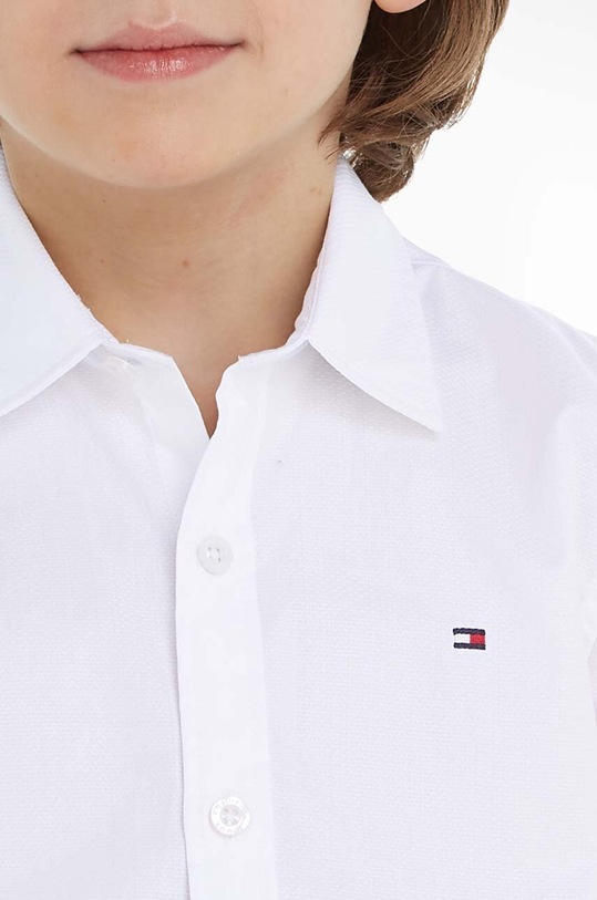 Tommy Hilfiger koszula bawełniana KB0KB08618.128.176.9BYX biały