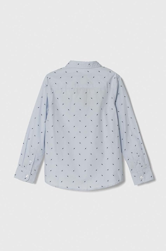 Παιδικό βαμβακερό πουκάμισο United Colors of Benetton 5JZ0CQ01N.G.SEASONAL μπλε AW23