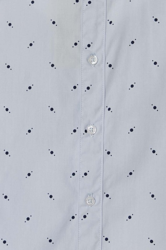 Αγορίστικα Παιδικό βαμβακερό πουκάμισο United Colors of Benetton 5JZ0CQ01N.G.SEASONAL μπλε