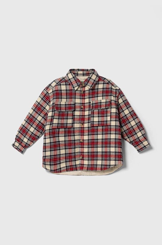 Дитяча куртка United Colors of Benetton злегка утеплена барвистий 2HJACN03F.G.SEASONAL